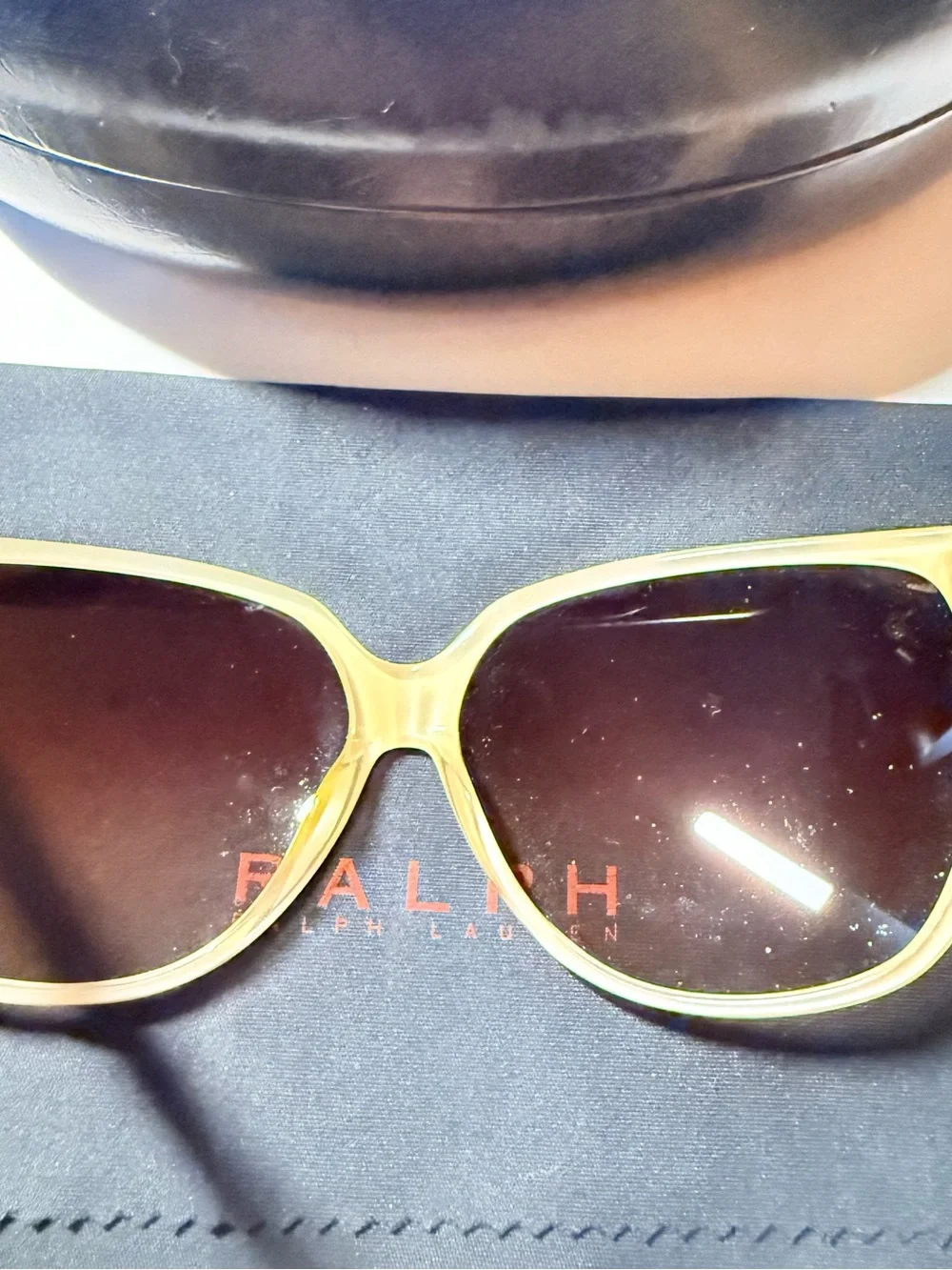 Ralph Lauren Brown Tortoiseshell Gradient Women's Sunglasses